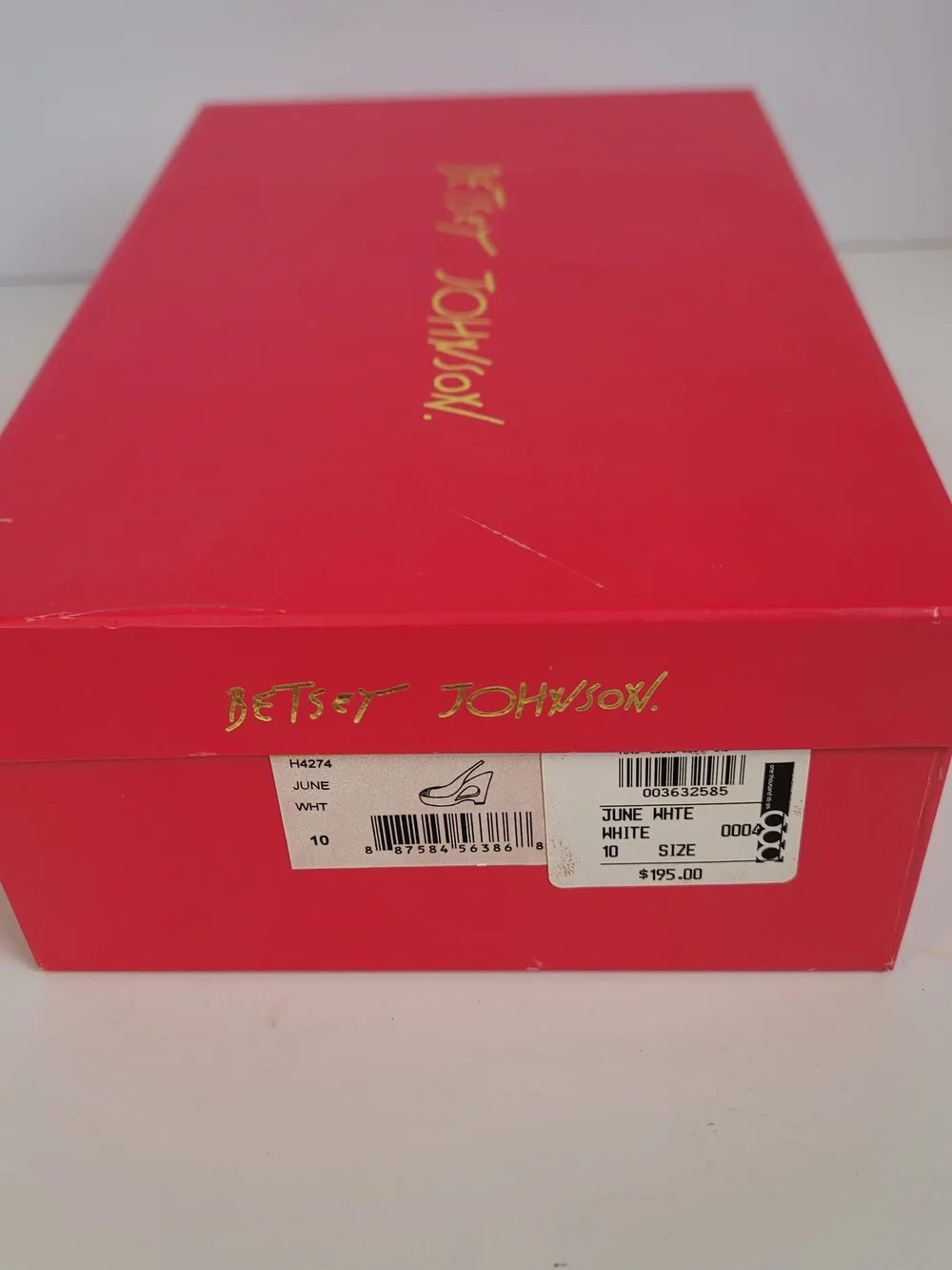 Betsey Johnson June Leather Cork Platform High Heel Wedge Sandals Cork Straps 10